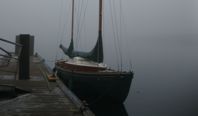 28 Herreshoff At Dock