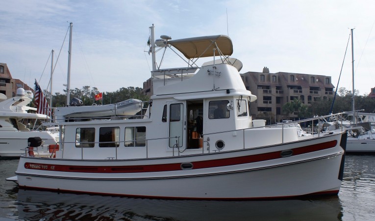 42 Nordic Tugs starboard profile