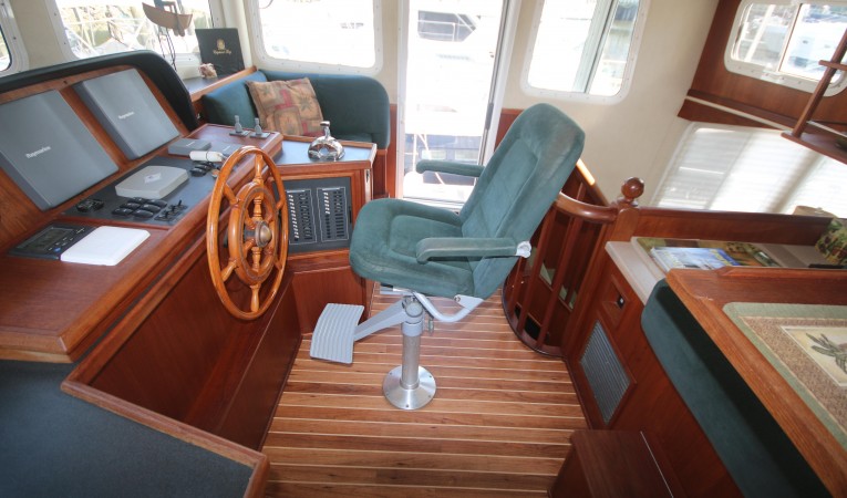 42 Nordic Tugs pilothouse to starboard