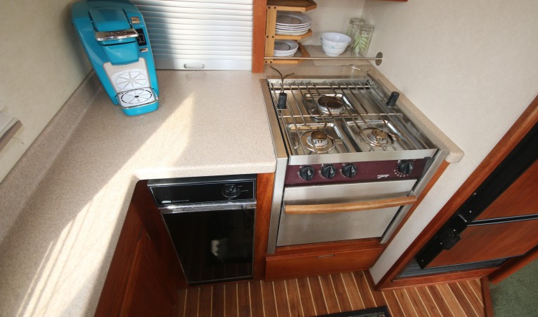 42 Nordic Tugs galley detail