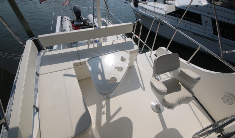 42 Nordic Tugs flybridge aft