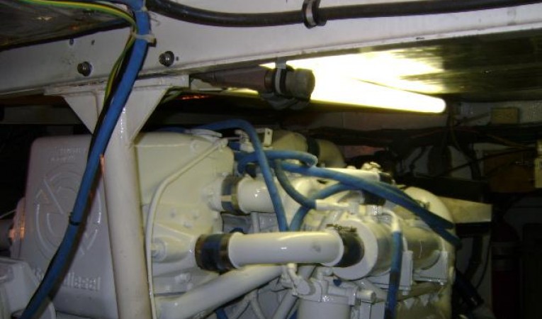 43 Bertram Main Engine