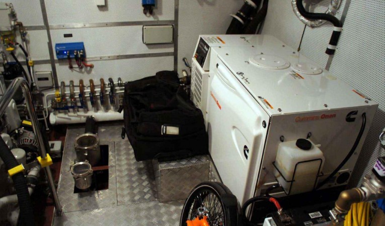 50 Diesel Duck Engine Room