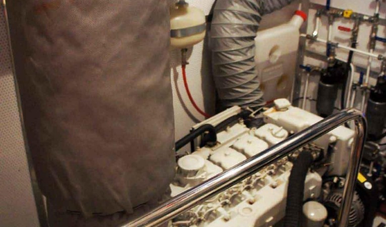 50 Diesel Duck Engine Room