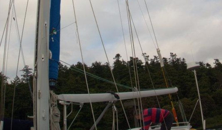 44 McGuire Main Sail (Furled)