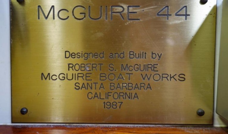 44 McGuire Plaque