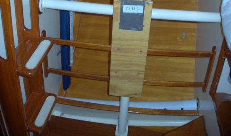 44 McGuire Fwd Sail Storage