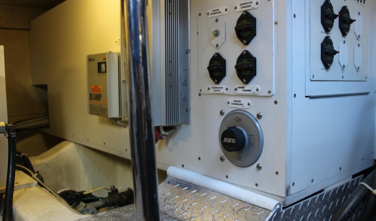 40 Marquis Engine Room