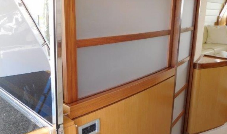 63 Ferretti Yachts Galley/Aft Deck - Door Closed