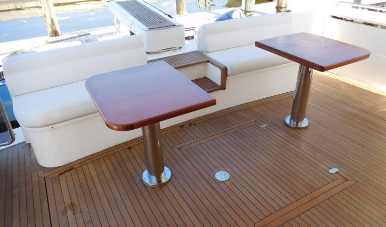 63 Ferretti Yachts Aft Deck