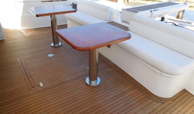 63 Ferretti Yachts Aft Deck
