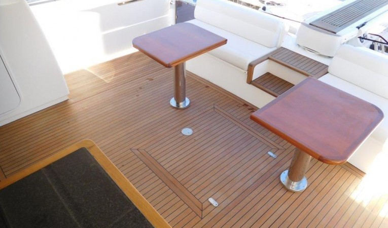 63 Ferretti Yachts Aft Deck