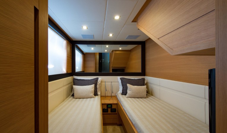 64 Pershing Guest Stateroom