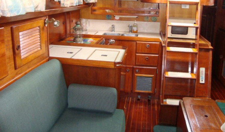 42 Pearson Saloon aft view