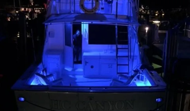52 Hatteras Underwater Lights