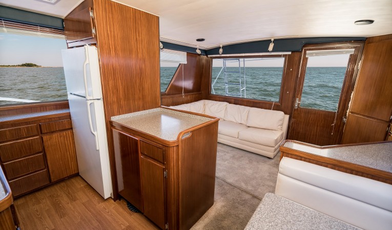 52 Hatteras Fridge