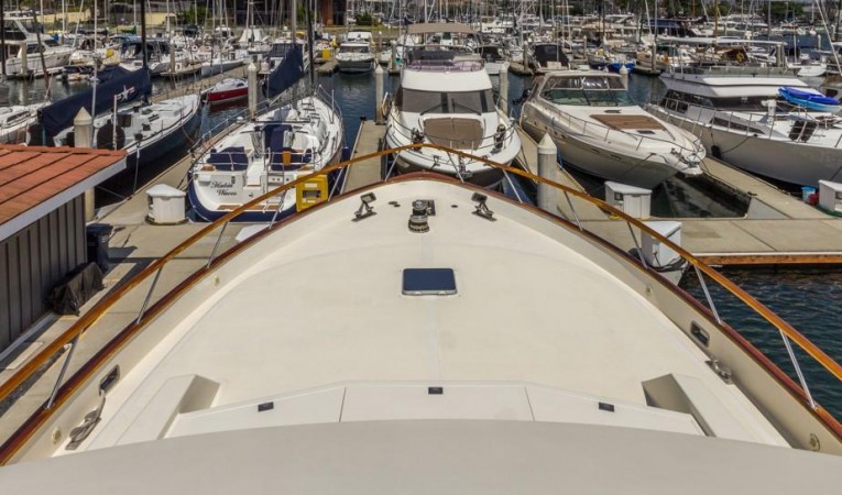 93 Nordlund View from helm