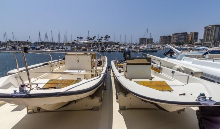 93 Nordlund Two Whalers w Crane Davits