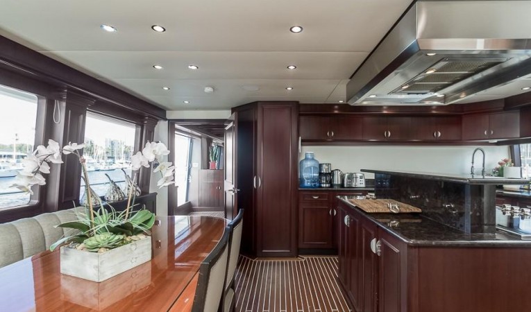 120 Platinum Galley Aft
