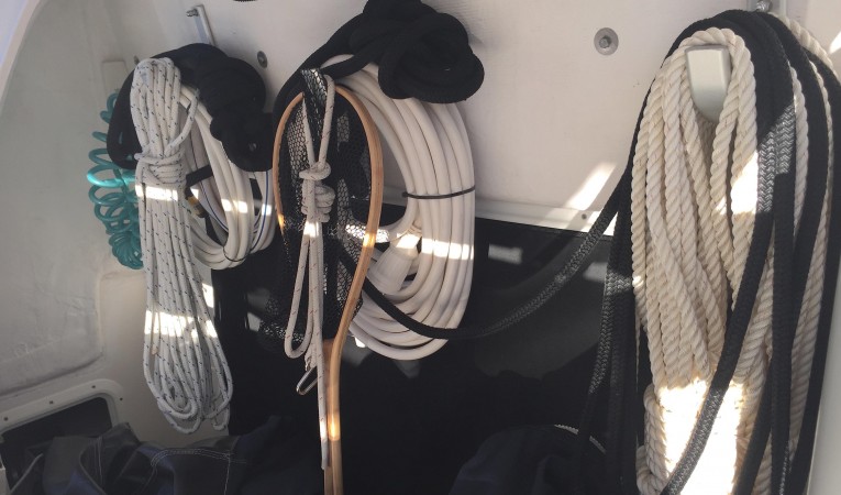 44 Tiara Inside Stern Garage