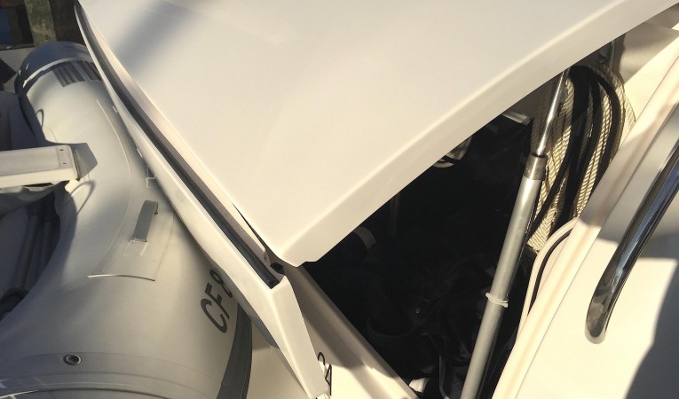 44 Tiara Lifting Stern Garage