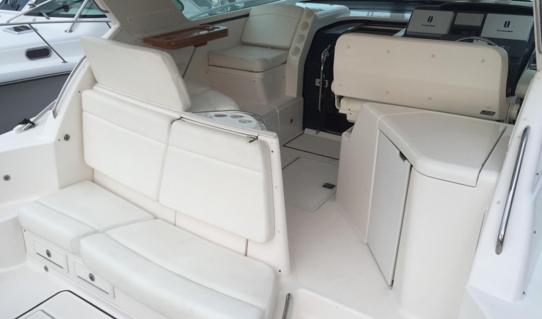 44 Tiara Forward Cockpit View