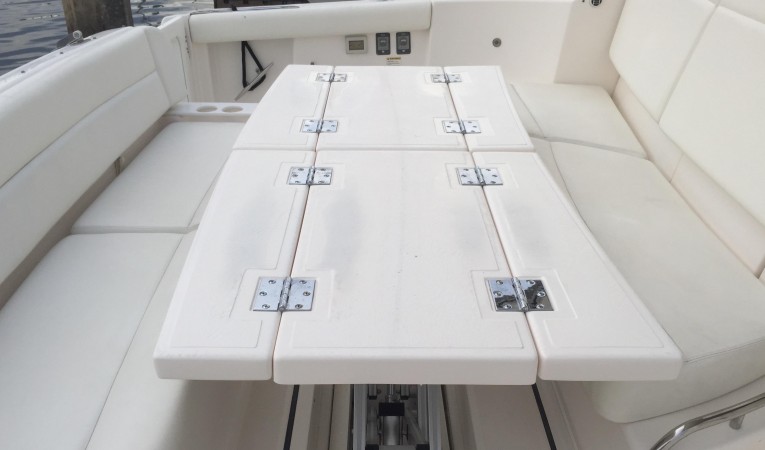 44 Tiara Electric Folding Cockpit Table View #2