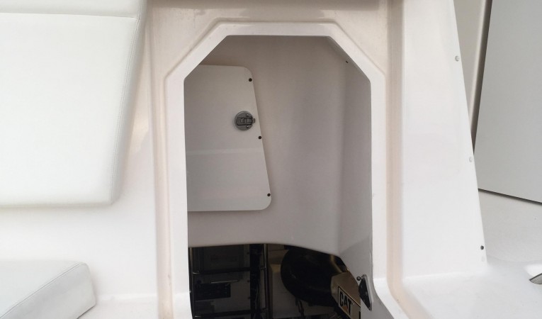 44 Tiara Rear Engine Room Entrance