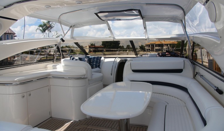 50 Viking Princess Full Cockpit View