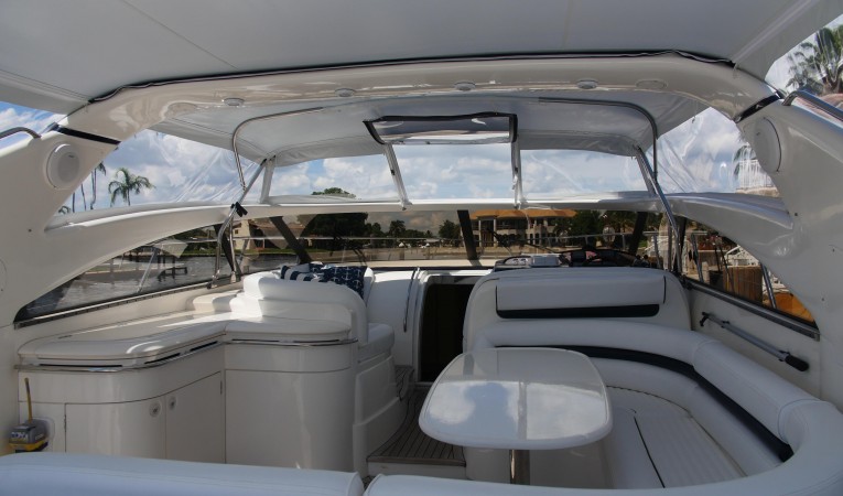 50 Viking Princess Cockpit View