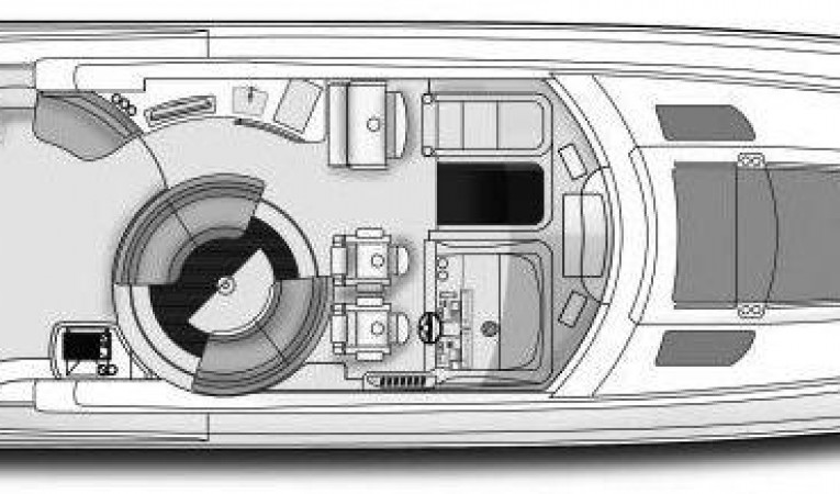 58 Sea Ray Floorplan Exterior