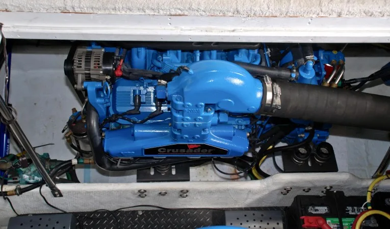 34 Silverton Starboard Engine