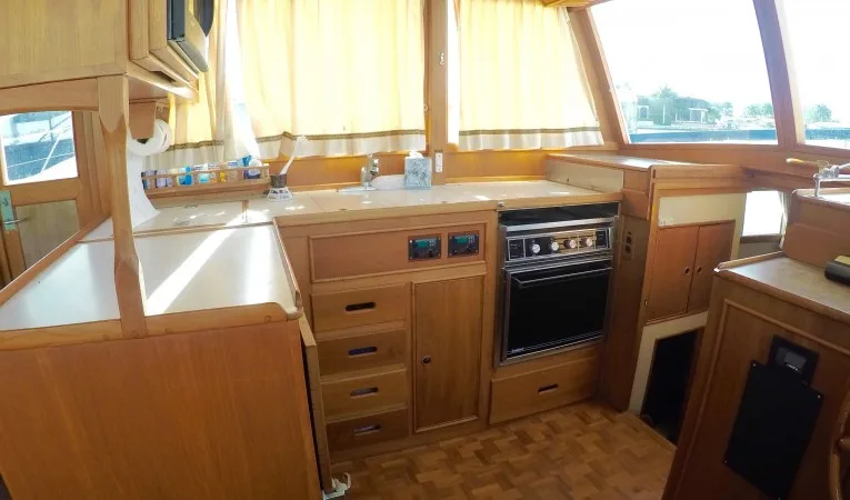 42 Grand Banks Galley