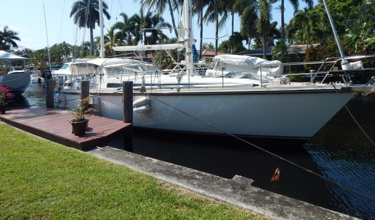 53 Amel At Dock