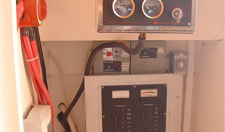 60 Ditmar & Donaldson New Breaker Panel and Generator Controls