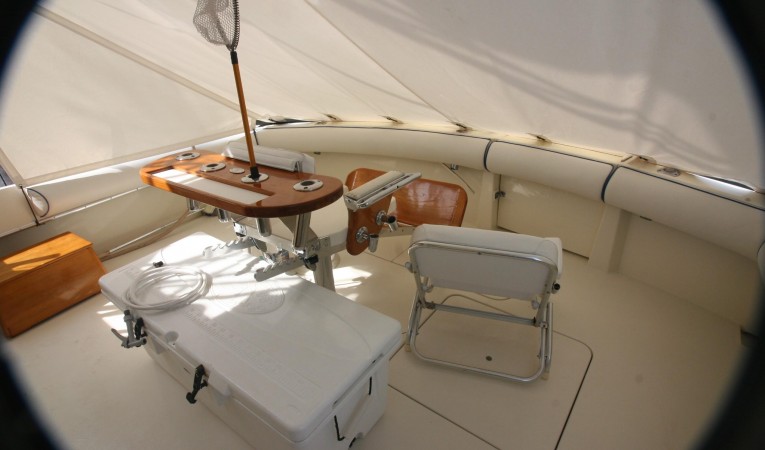 52 Hatteras Cockpit