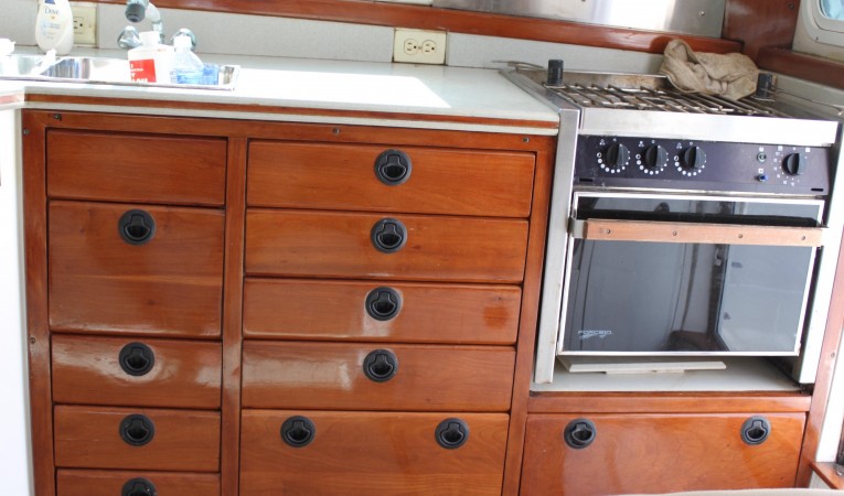 36 Albin Galley Cabinets/Counter