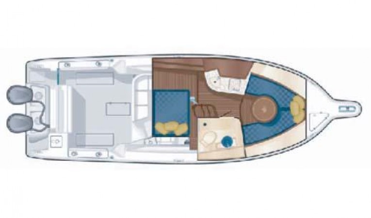 31 Pursuit Vessel Layout