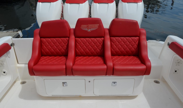 36 DEEP IMPACT Transom Seats