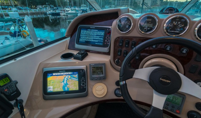 56 Carver Updated Electronics Bridge Helm