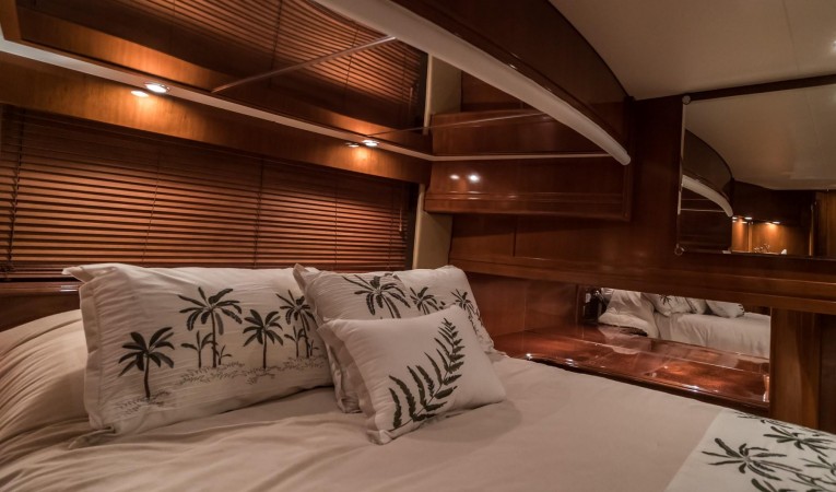 56 Carver Master Stateroom Suite, Mid Ship