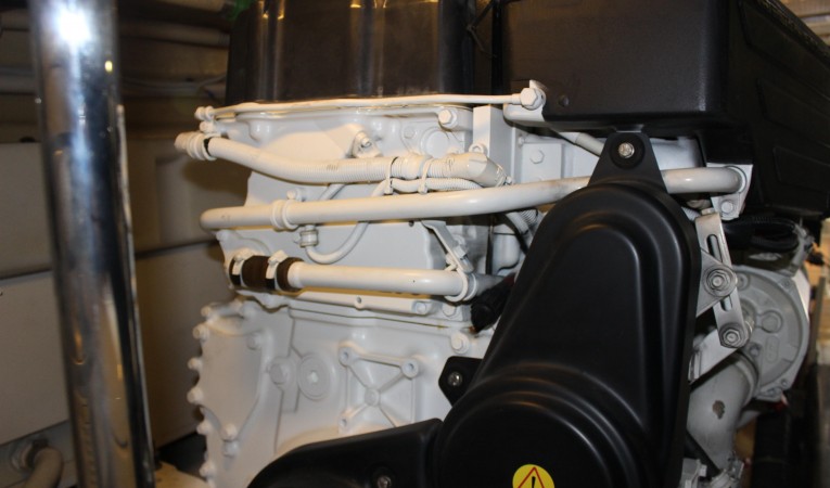 56 Carver FRONT OF MAIN ENGINE