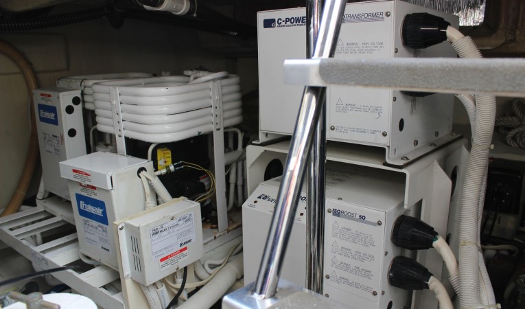 56 Carver REPLACED AC COMPRESSORS, CHARLES SYSTEM POWER PROTECTION BOXES