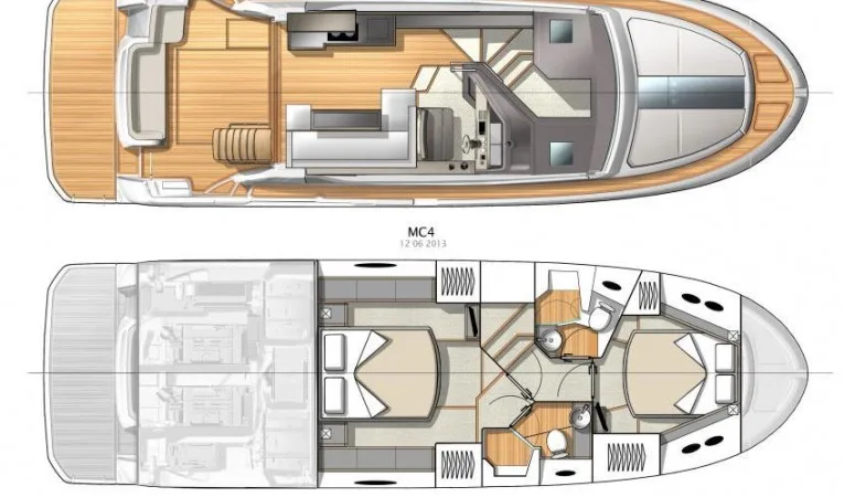 45 Monte Carlo Deck Plans
