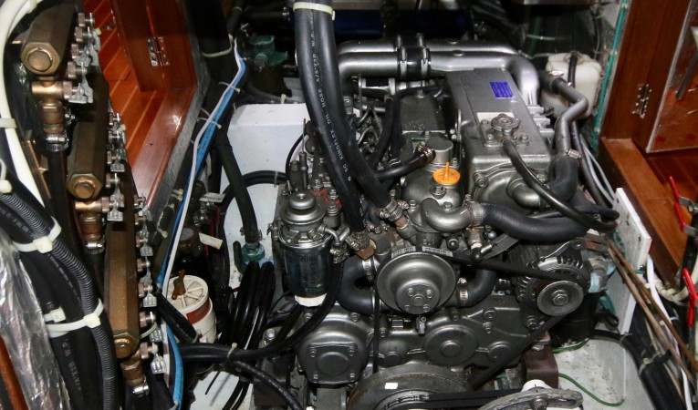 54 Hylas Engine access from front