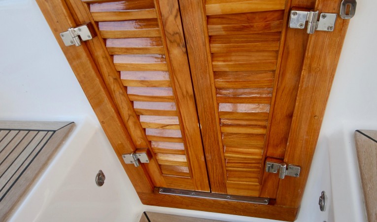 54 Hylas Custom companionway doors