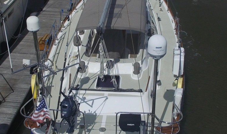 54 Hylas Stern view