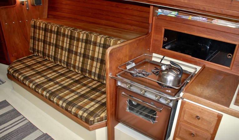 36 Islander Salon Starboard