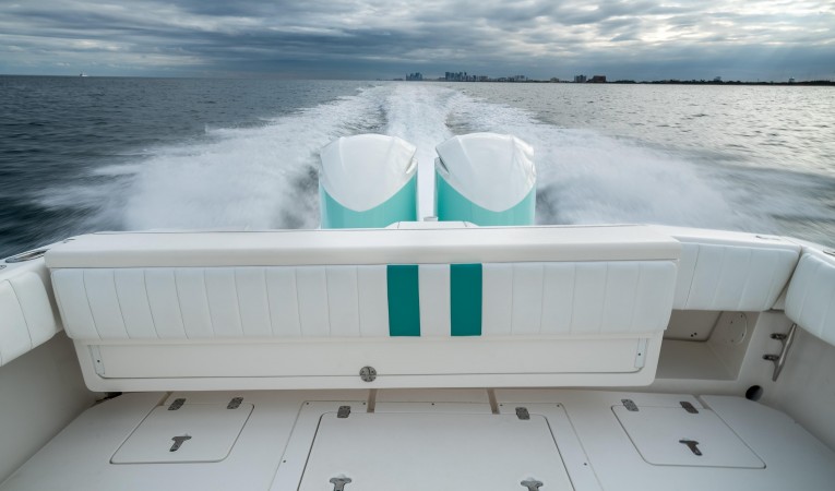 35 Intrepid Cockpit Aft