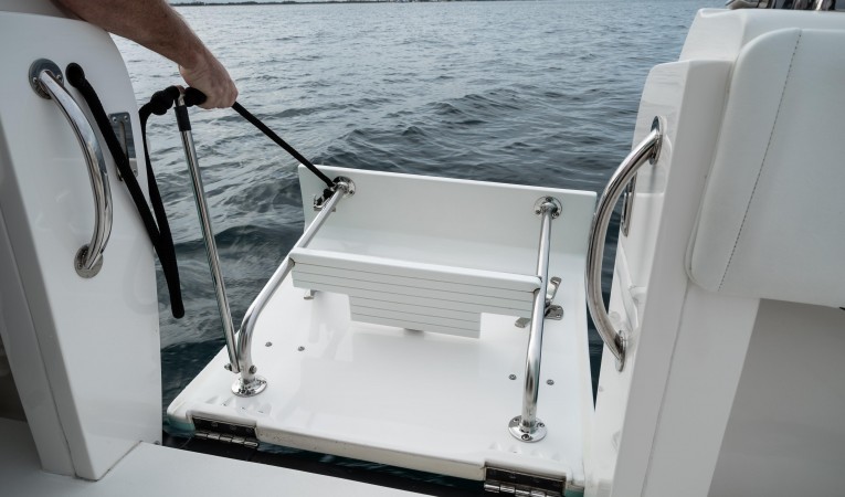 35 Intrepid Dive Door Open